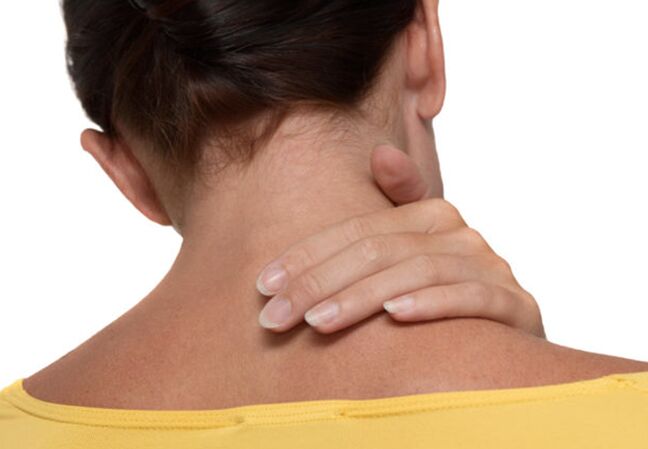 Der Hals im Hals mit Osteochondrose der zervikalen Säule