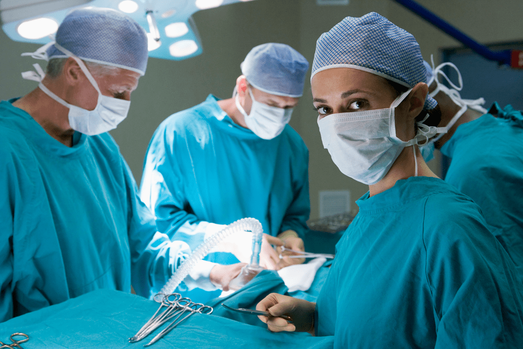 Gelenkersatzoperation bei Arthrose.